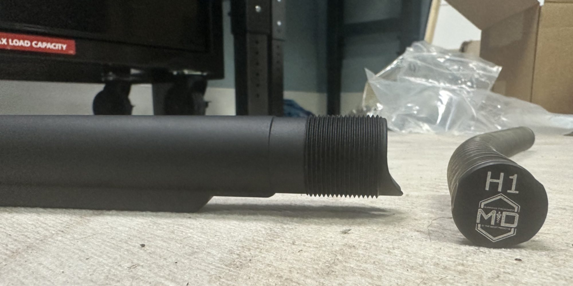 Enhanced buffer tube for ar rifle